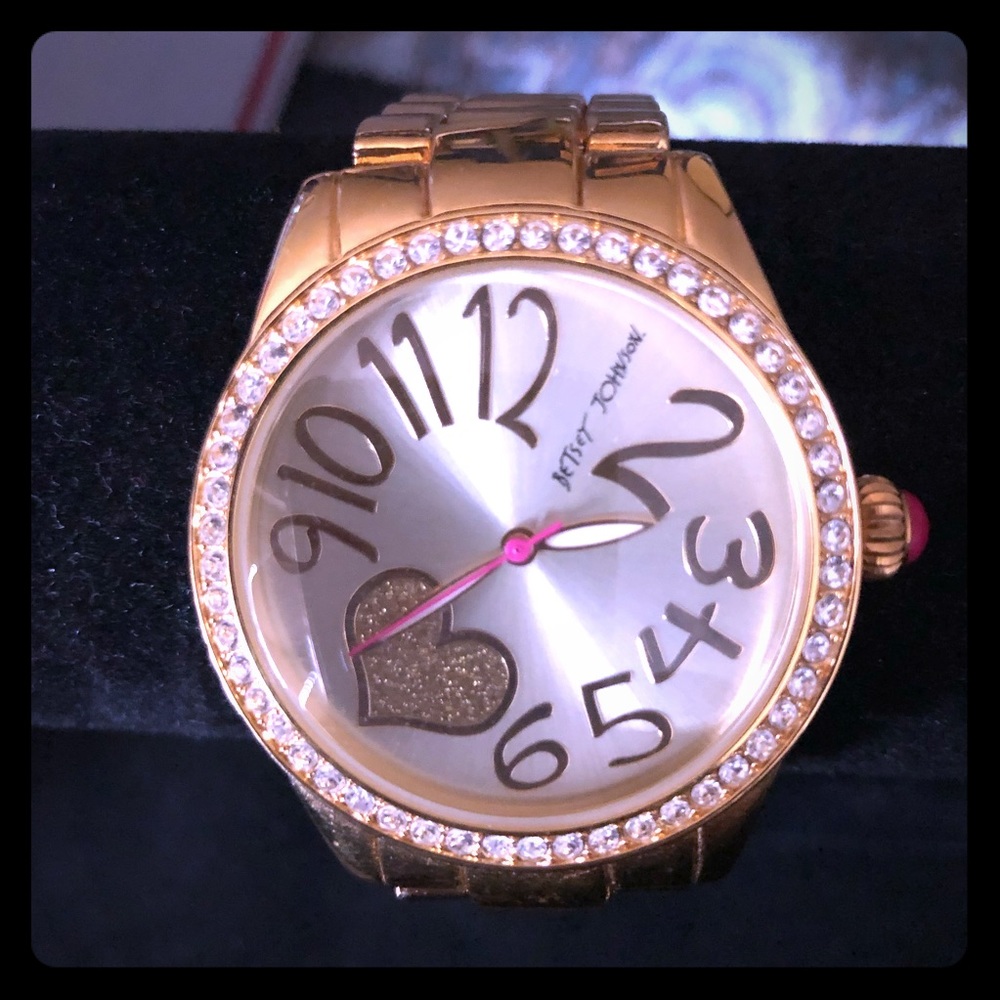 BETSY JOHNSON HEART WATCH